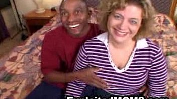 Mom's Hot Pussy And Fantasy With His Big Black Dick thumbnail