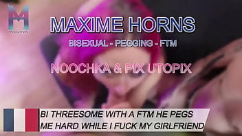 Elle me surprend pendant que je me fais démonter par pixutopix avec son énorme gode mais au lieu de s’énerver