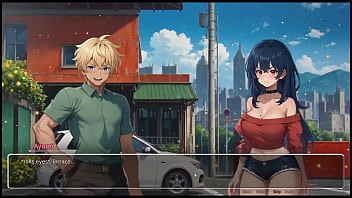 Bluring the walls romance hentai game ep 1 my girlfriend expose her perfect ass in the street