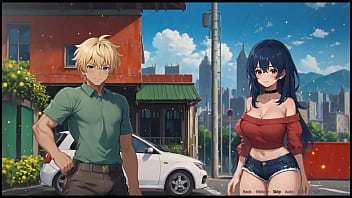 Bluring the walls romance hentai game ep 1 my girlfriend expose her perfect ass in the street