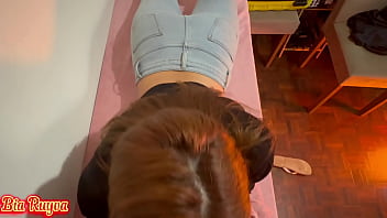 Gozou na minha bunda agora como vou pra faculdade com essa calça