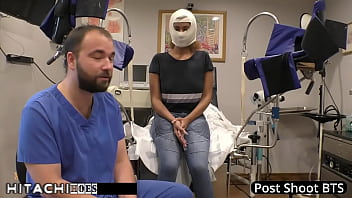 Freshman gets mandatory hitachi orgasm from doctor tampa taylor ortega