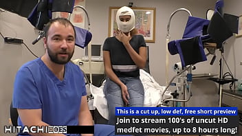 Freshman gets mandatory hitachi orgasm from doctor tampa taylor ortega