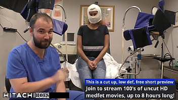 Freshman gets mandatory hitachi orgasm from doctor tampa taylor ortega