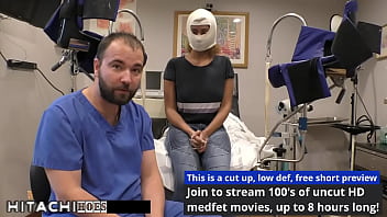 Freshman gets mandatory hitachi orgasm from doctor tampa taylor ortega