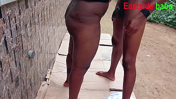 Sex with my landlord daughter outside