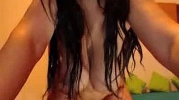 Mystery romanian rides dildo with torpedo tits