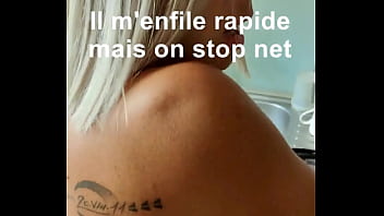 Première tentative avortée dans la cuisine où nous avons failli nous faire