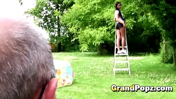 Monster dong drilling shaved pussy