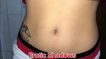 She likes to turn me on with her sexy belly button