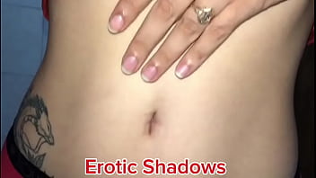 She likes to turn me on with her sexy belly button