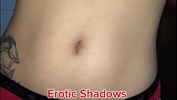 She likes to turn me on with her sexy belly button