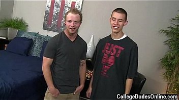 Naked Men Marco Shoots His Load All Over His Smooth Six Pack And Cole thumbnail