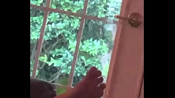 Filming my step sisters long hot toes