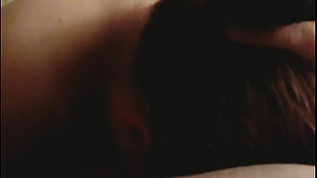 Letting my husbands cock get hard in my mouth