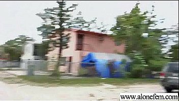 Amateur girl play with sex toys in front of camera vid 36