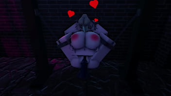 Fucking another roblox girl in my dungeon