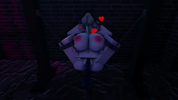 Fucking another roblox girl in my dungeon