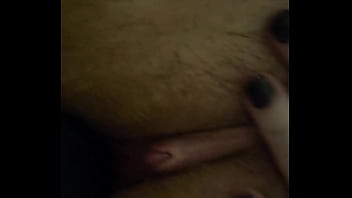 Homemade amateur couple playing