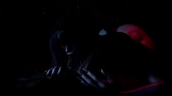 Purgatorio súcubos exprimen las bolas de los hombres