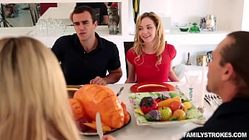 Sexy teen sucked and fucked big boner stepbro