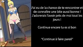 Lucy de faire tail te donne des intructions pour te branler