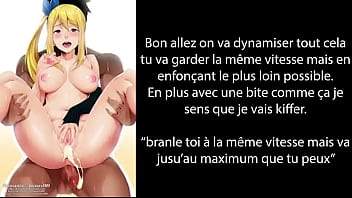 Lucy de faire tail te donne des intructions pour te branler