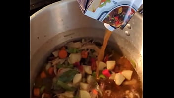 Good little future housewives making dinner dolly rott3n and me