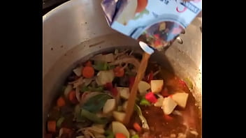 Good little future housewives making dinner dolly rott3n and me