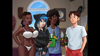 Let's Play Summertime Saga Miss Dewitt Is Dancing thumbnail