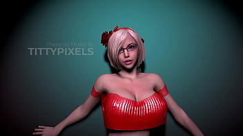 Cute hot blonde hailey gives you a room experience