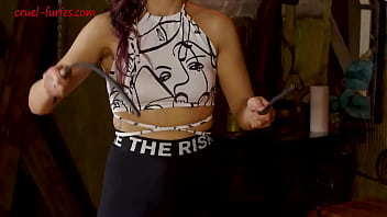 Serving his butt for hot lady