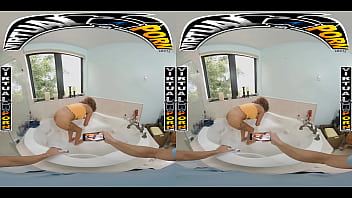 Virtual porn your stepsis babi star sees you staring and decides to ride your cock for her audience