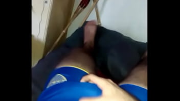 Short Azul Apretadito Pija Dura Tocame Un Rato thumbnail