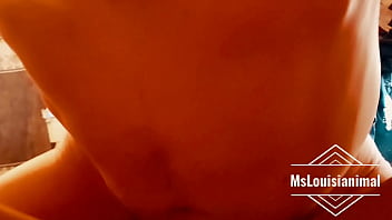 Pov getting fucked hard i cum on his dick