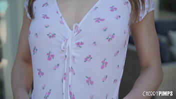 Petite fresh faced kamryn jayde is horny for her guy's cock and cum