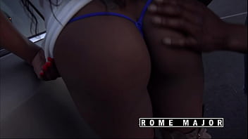 Cher adele bounces her bubble ass on rome major's massive cock