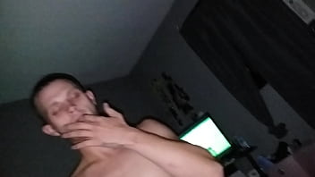 Wet tight pussy gets him going