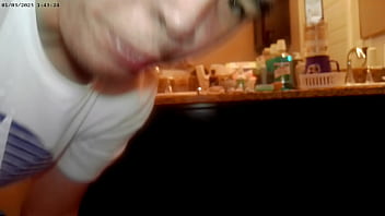 Generally tiding up the bathroom housechore work