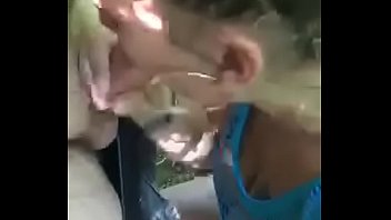 Blonde whore suck my dick