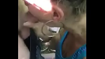 Blonde whore suck my dick