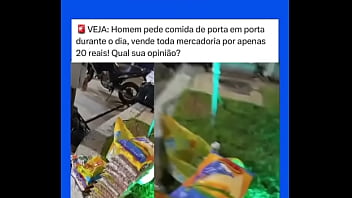 Mendigo Recebe Muito Saco thumbnail