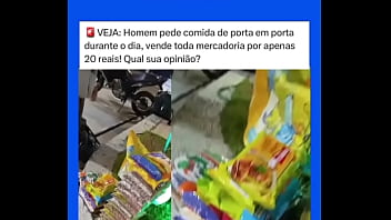 Mendigo Recebe Muito Saco thumbnail