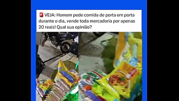 Mendigo Recebe Muito Saco thumbnail