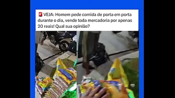 Mendigo Recebe Muito Saco thumbnail