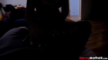 Wicked stepmother couldnt sleep thinking of his stepson's cock