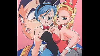 Vegeta con número 18 y bulma edit