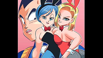 Vegeta con número 18 y bulma edit