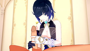 Yelan enjoys a nice doggystyle session