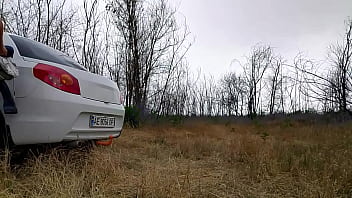 Sweetligthcouple outdoor sex